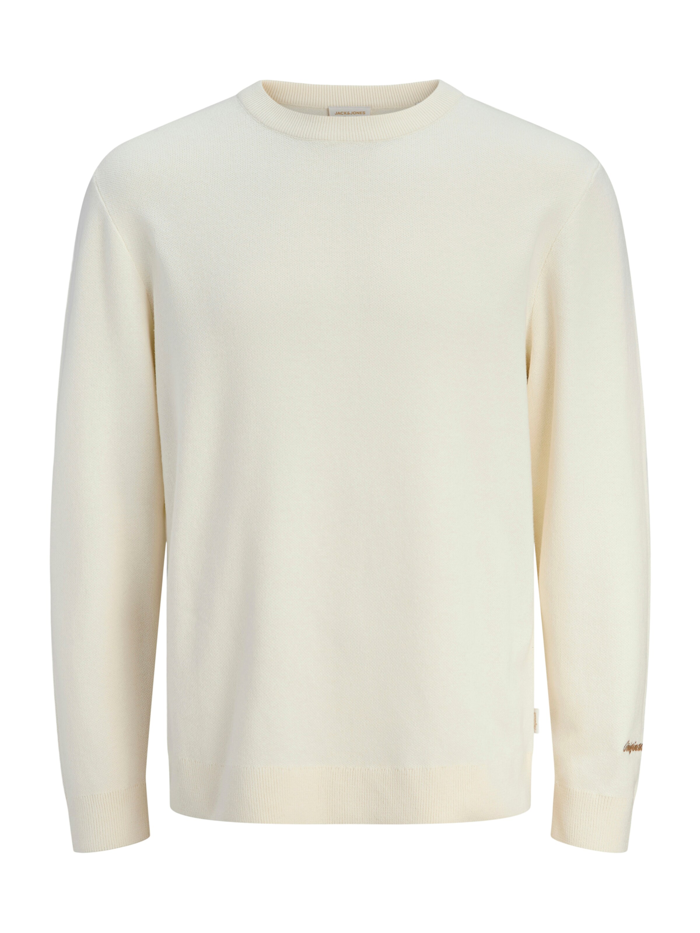 JACK & JONES Πουλόβερ 'JORNORREBRO' σε μπεζ: μπροστά