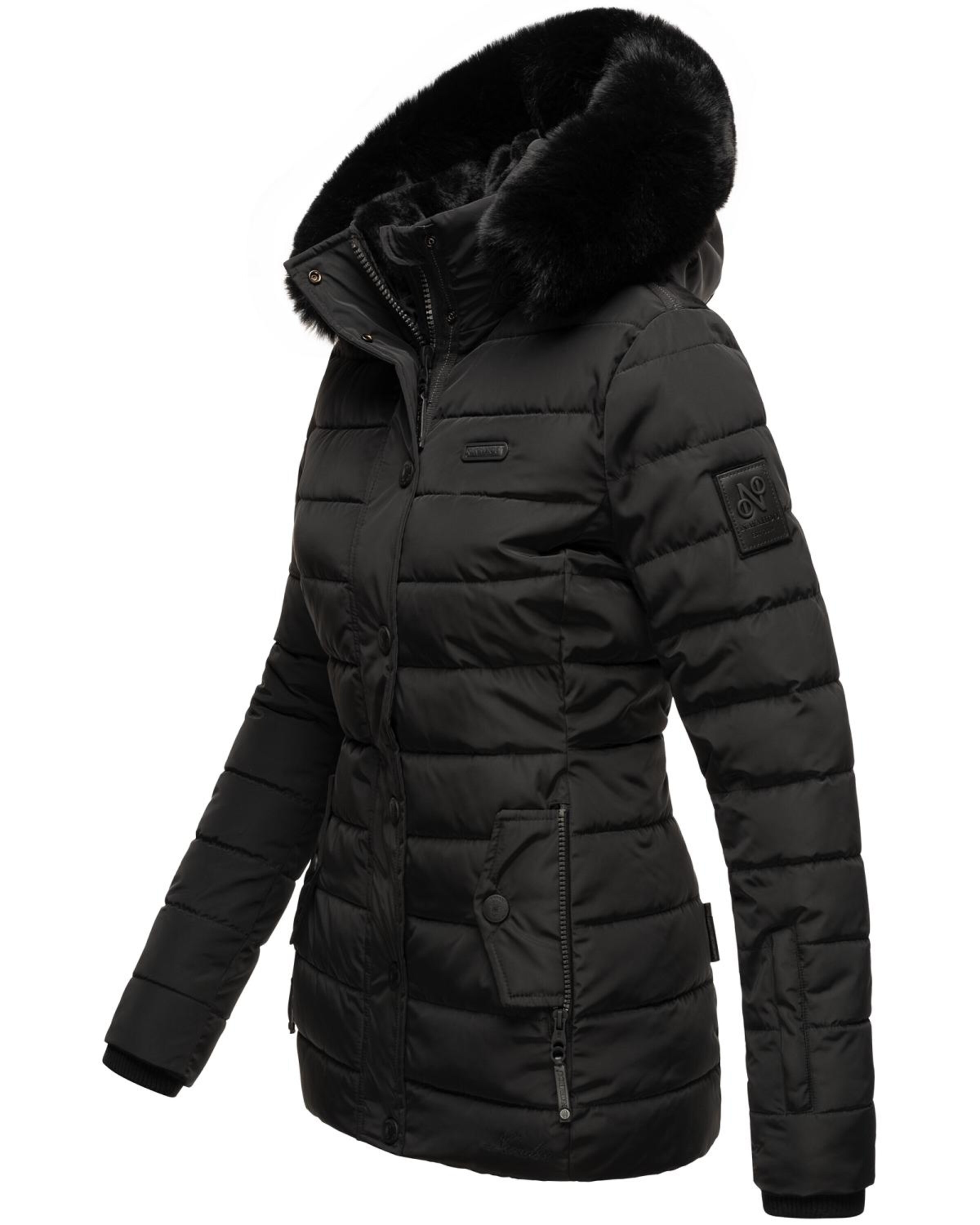 snow jacket black