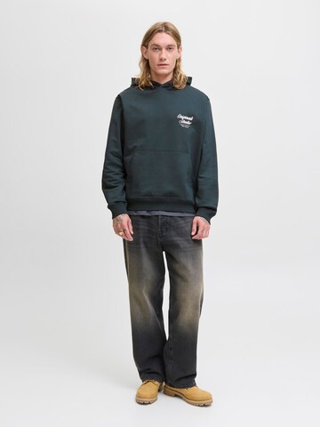 JACK & JONES Sweatshirt 'JORNorrebro' in Groen
