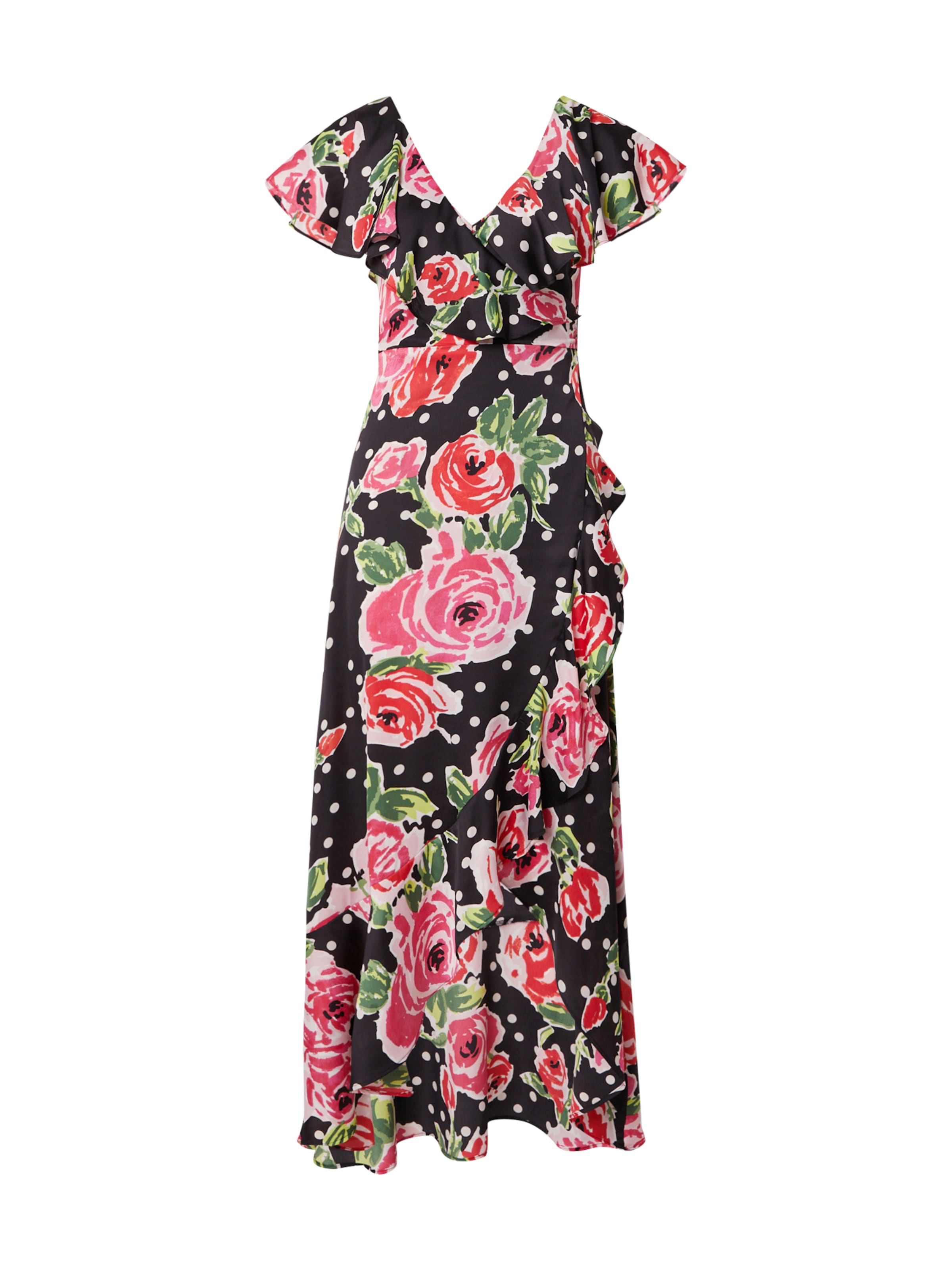 Robe de soirée TOPSHOP en rose : devant