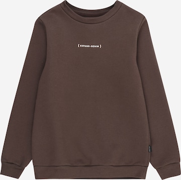 Sweat 'GRYNNO' Cars Jeans en marron : devant