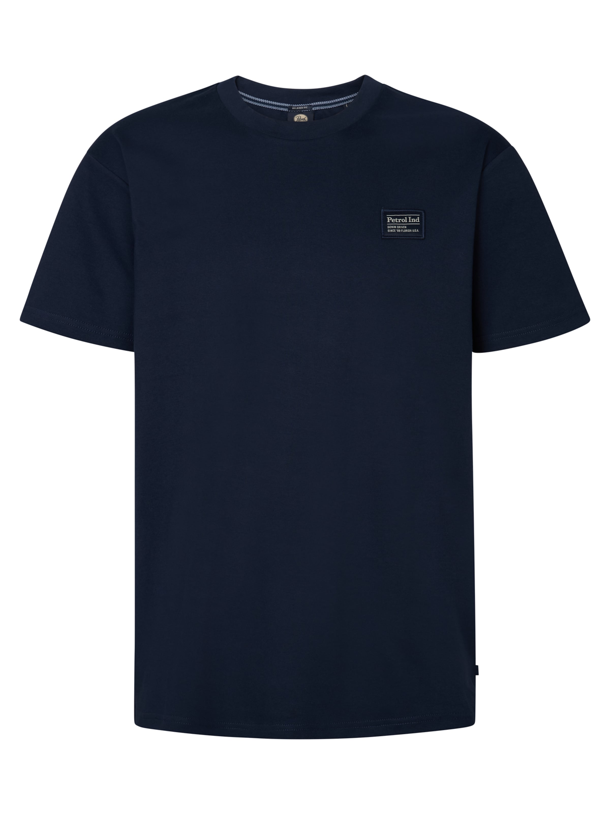 Petrol Industries Tričko 'Reefside' - Modrá: predná strana