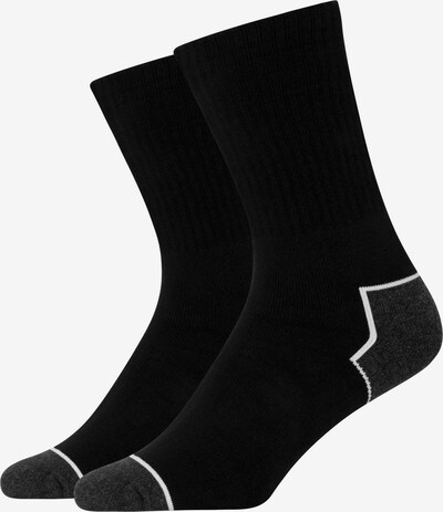 SNOCKS Socken in schwarz / weiß, Produktansicht