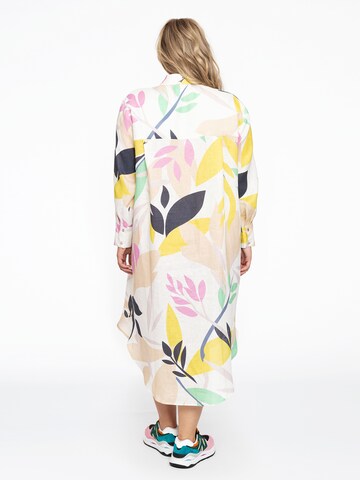 YOEK Blusenkleid 'Patrisse' in Weiß