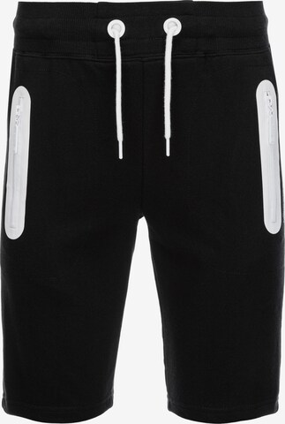 Pantalon 'W239' Ombre en noir : devant