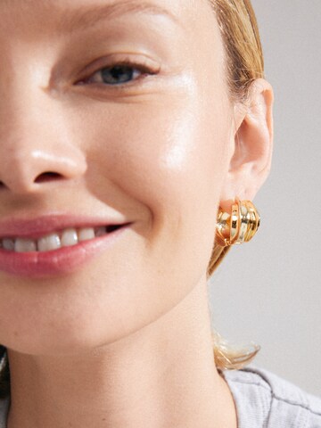 Boucles d'oreilles 'Stay' Pilgrim en or