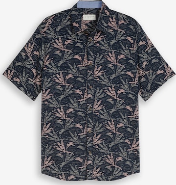 Comfort Fit Cămașă de la TOM TAILOR pe albastru: față