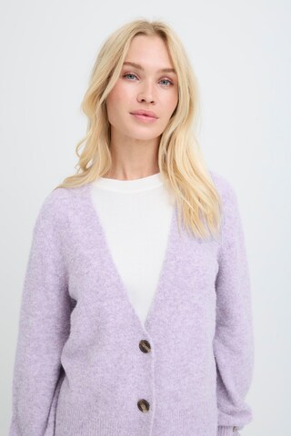 b.young Knit Cardigan 'BYOmea' in Purple