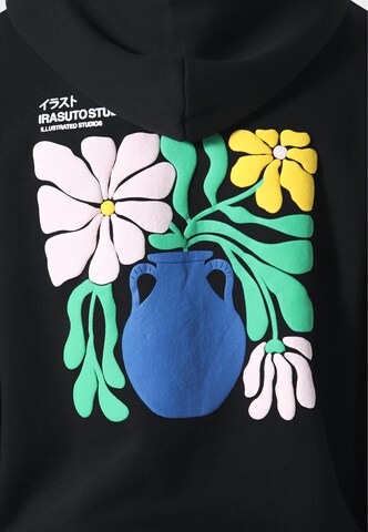 Irasuto Studios Sweatshirt 'Hikari' in Black