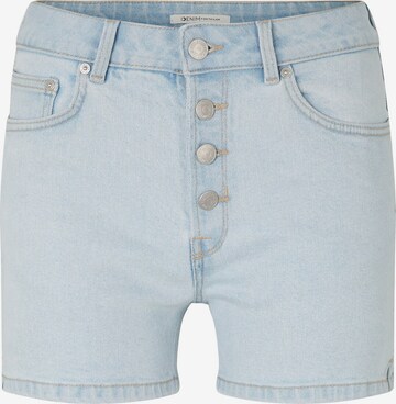 TOM TAILOR DENIM Slimfit Shorts in Blau: predná strana