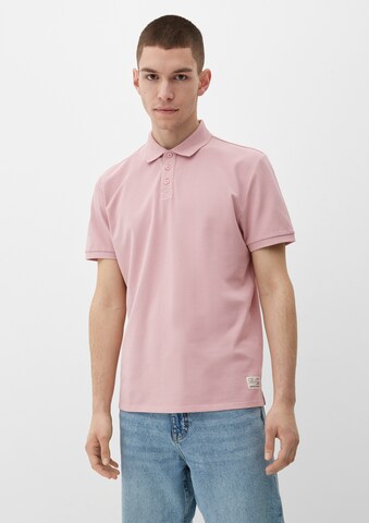T-Shirt QS en rose : devant