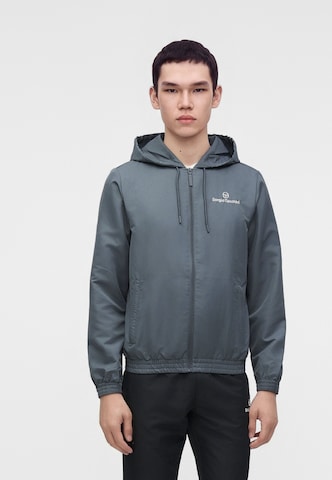 Sergio Tacchini - Fato de treino 'Carson 024' em azul: frente