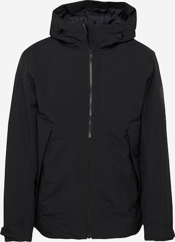 JACK WOLFSKIN Outdoorjacke 'Tempelhof' in Schwarz: predná strana