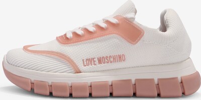Love Moschino Baskets basses en mélange de couleurs, Vue avec produit