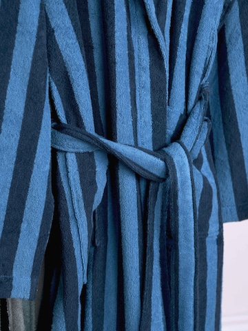 TOM TAILOR Long Bathrobe in Blue