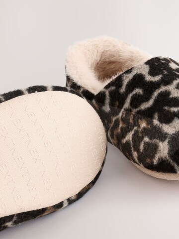 Pantoufle Next en marron