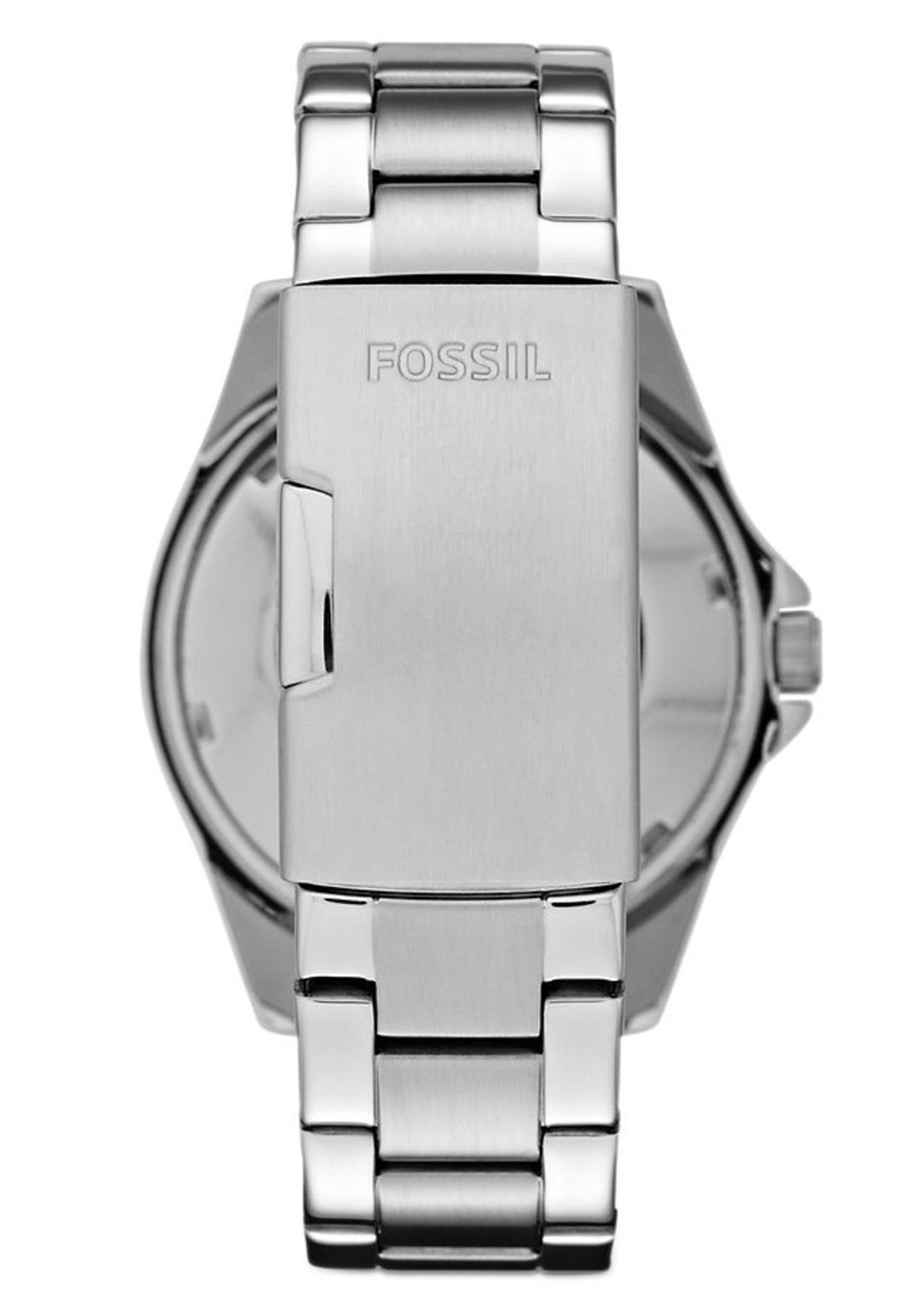FOSSIL Analoog horloge 'RILEY' in Zilver