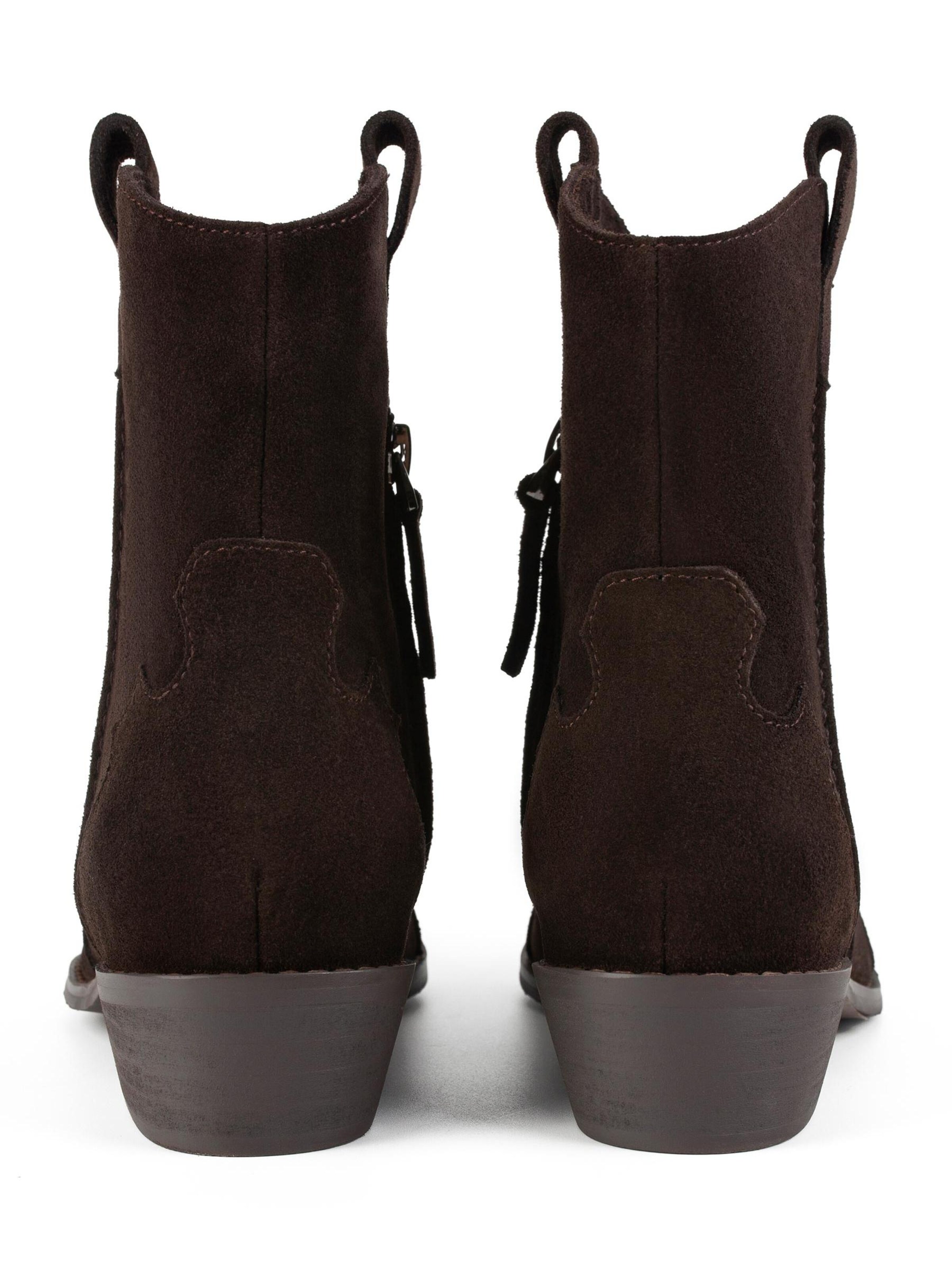 Bottines 'WALK BETWEEN STARS' L37 HANDMADE SHOES en marron