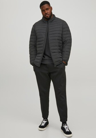 Jack & Jones Plus Between-season jacket in Black