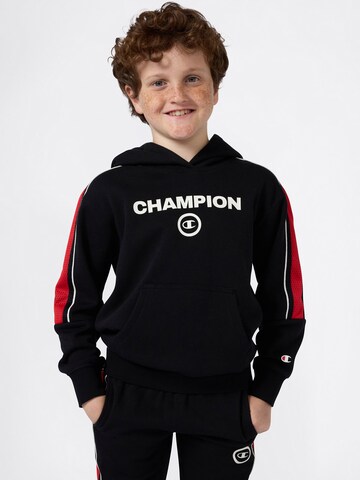 melns Champion Authentic Athletic Apparel Sportisks džemperis: no priekšpuses