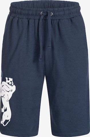 LONSDALE Regular Hose  'Badnagie' in Blau: Vorderseite