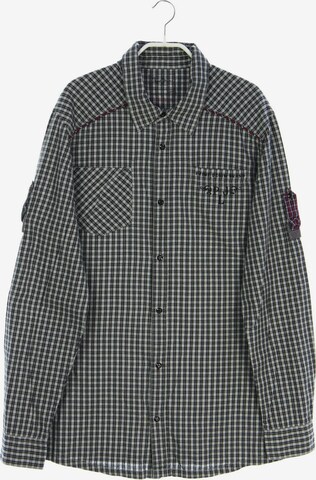 Pepe Jeans Button Up Shirt in L in Grey: front