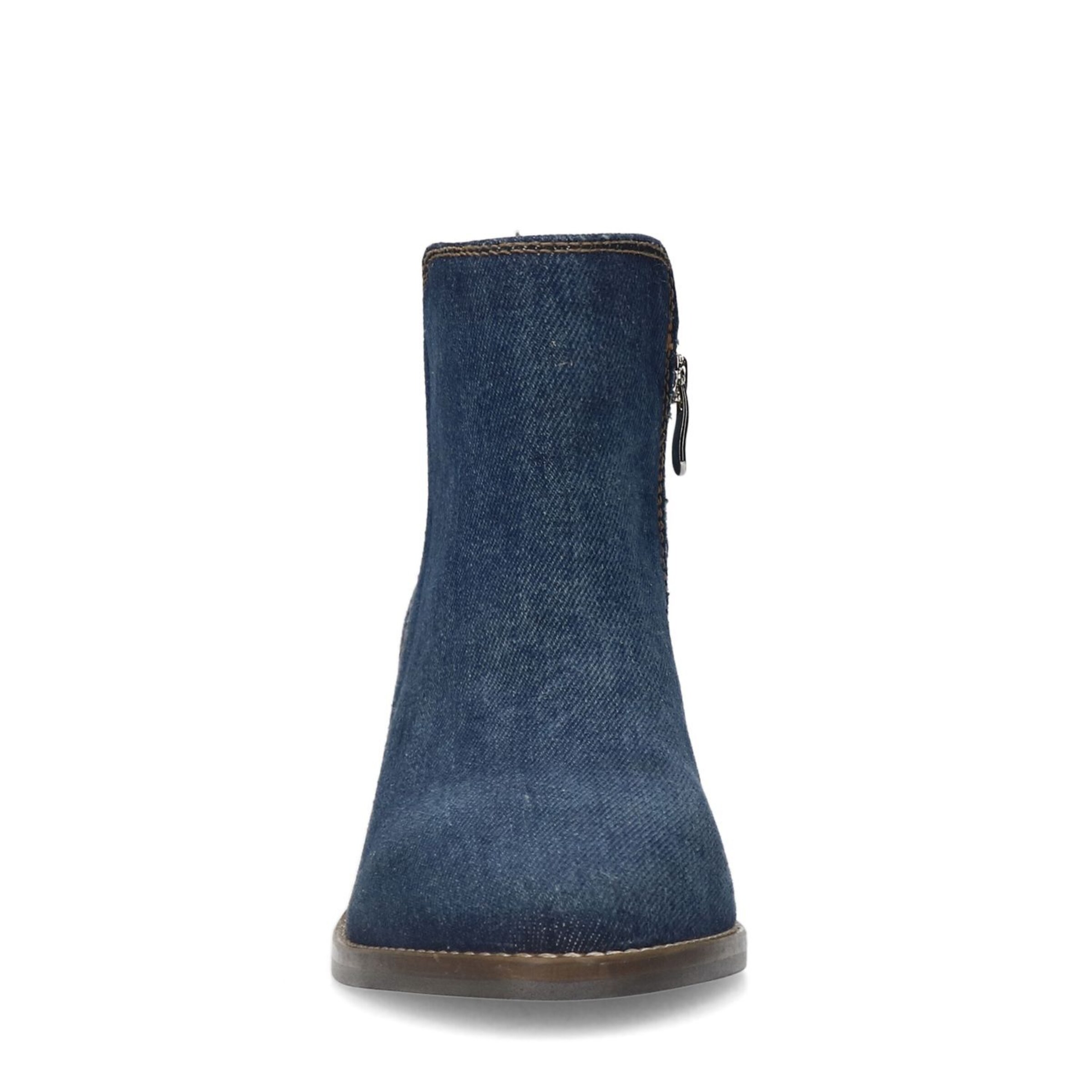 MANFIELD Enkellaarsjes in Blauw