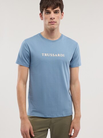 Maglietta di Trussardi in blu: frontale
