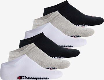 Champion Authentic Athletic Apparel Socks in Grey: front