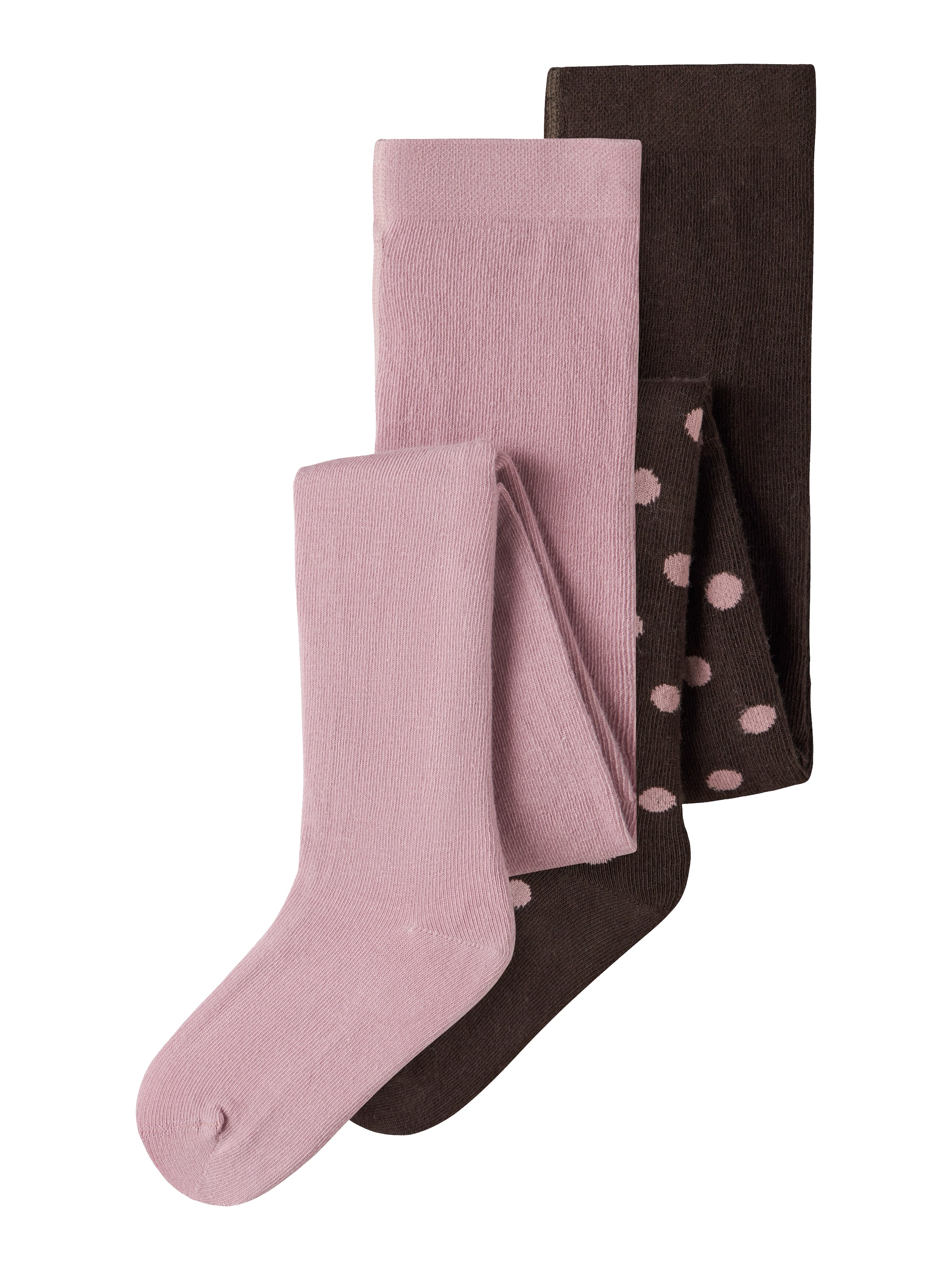 NAME IT Tights 'NMFNINA' in Brown: front