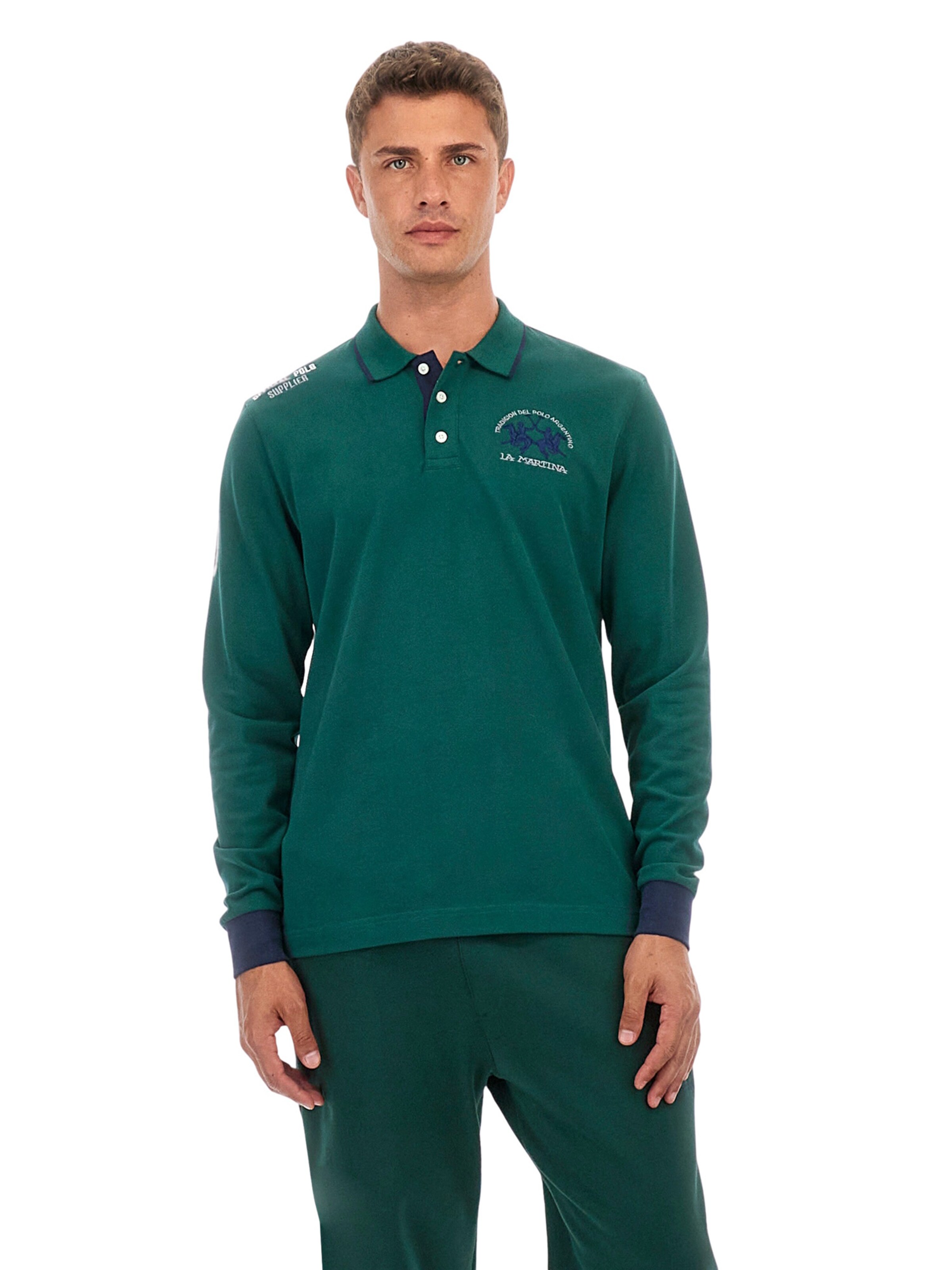 La Martina Bluser & t-shirts i grøn: forside