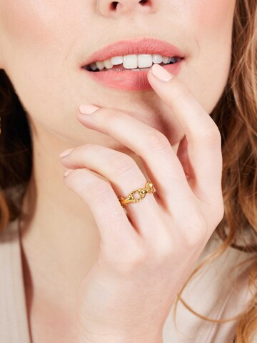 Bague Lucardi en or : devant