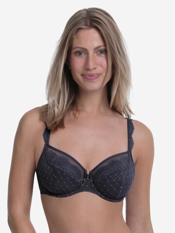 ROSA FAIA Minimiser Bra 'Selma' in Blue