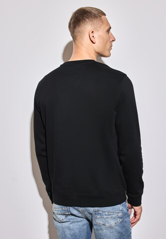 Street One MEN Sweatshirt in Black