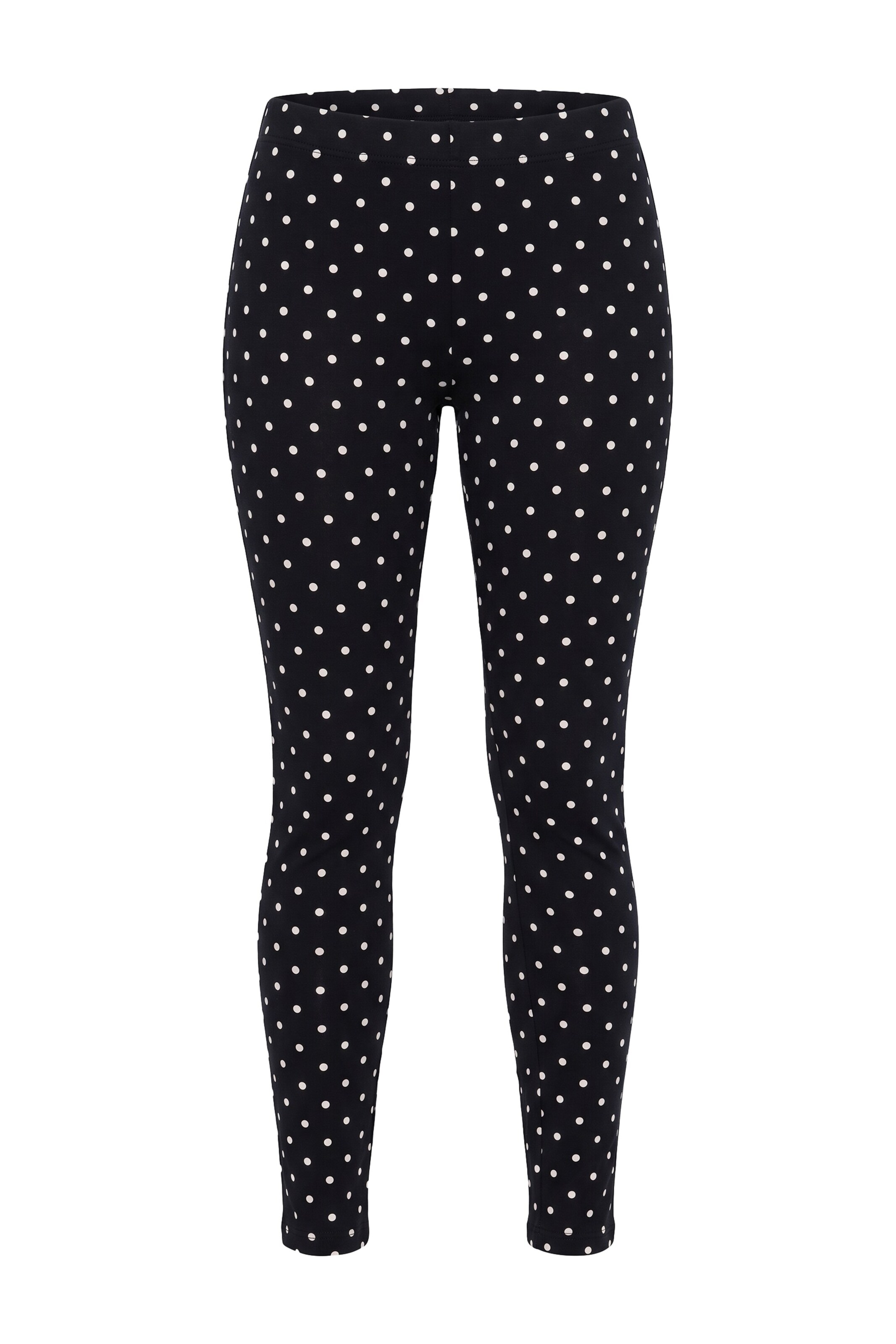 Studio Untold Skinny Leggings in Black: front