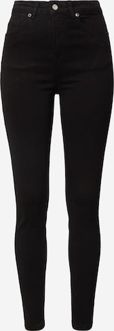 SELECTED FEMME - Skinny Calças de ganga 'MARTHA' em preto: frente