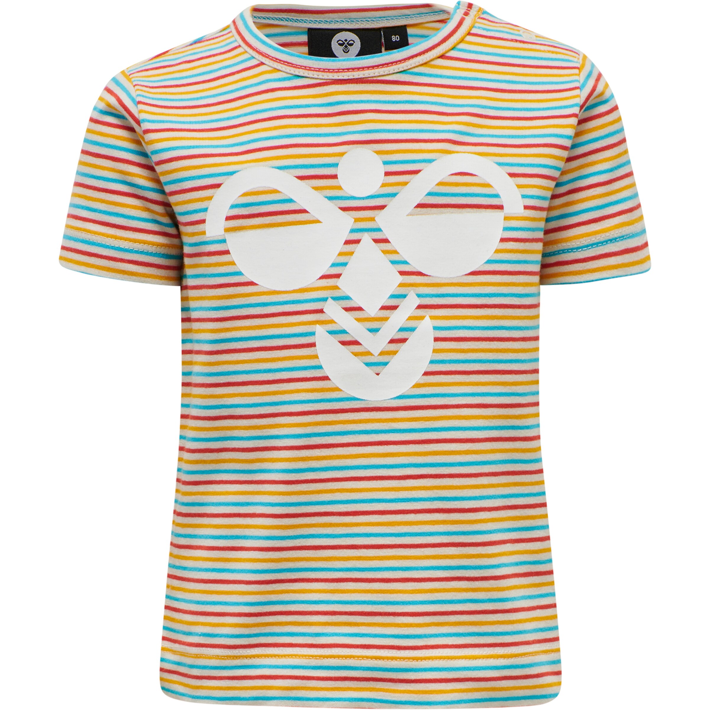 Hummel Shirt in Sky blue / Orange / Red, Item view