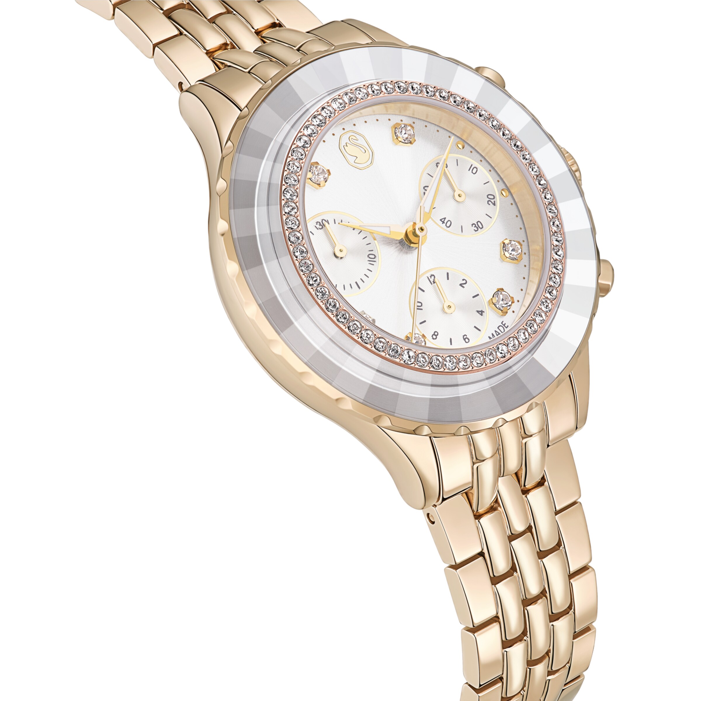 Swarovski Analog watch in Gold