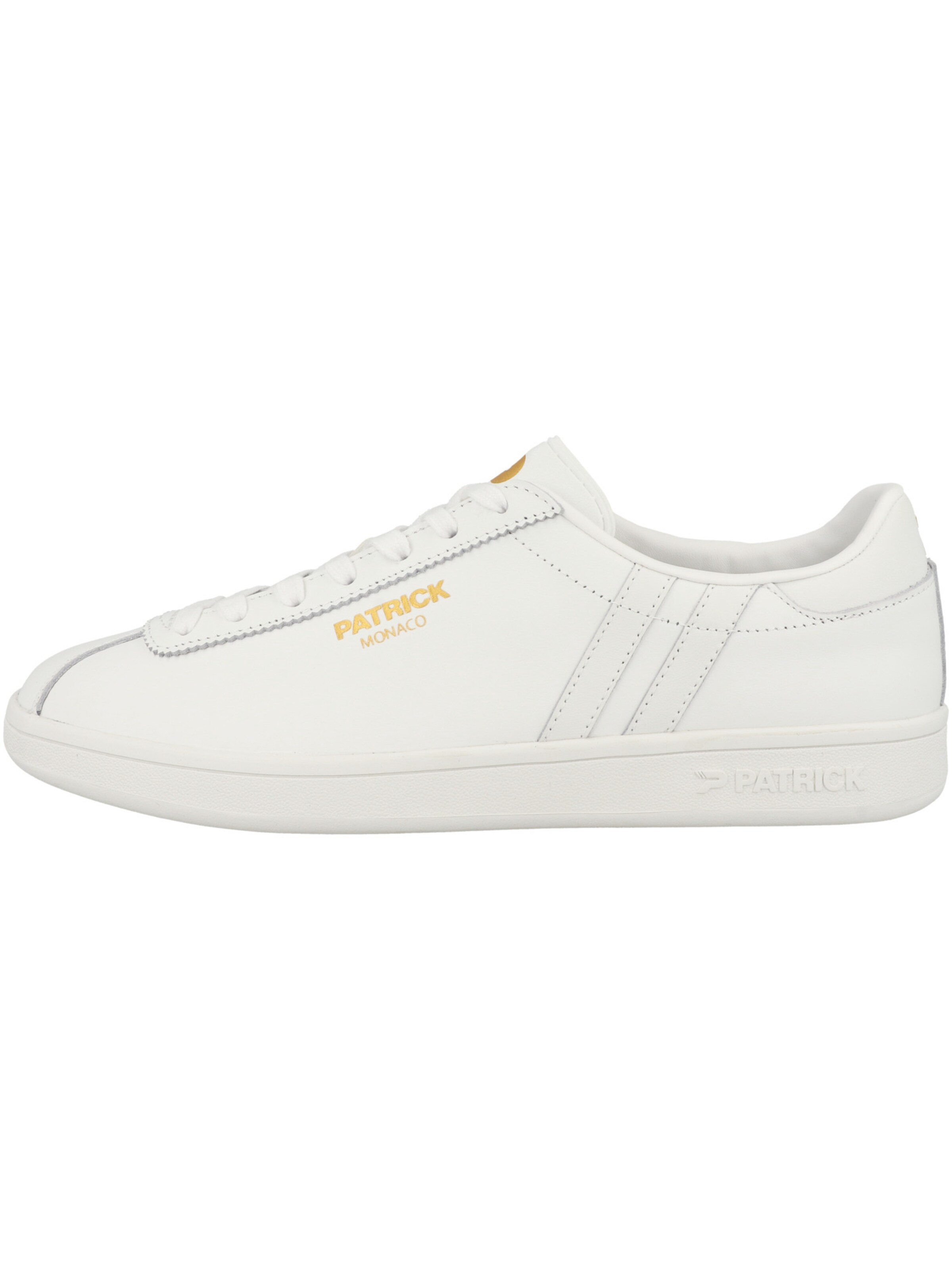 Patrick Platform trainers 'Monaco' in White