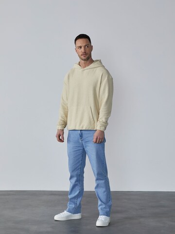 Sweat-shirt 'Mirco' DAN FOX APPAREL en beige