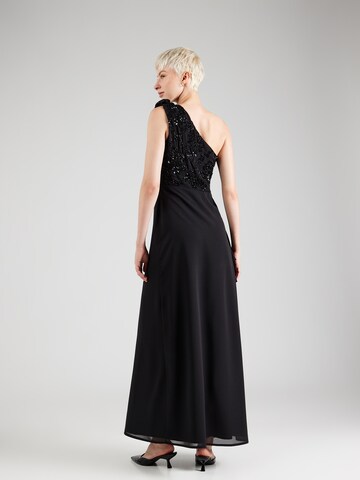 Maya Deluxe Evening Dress in Black