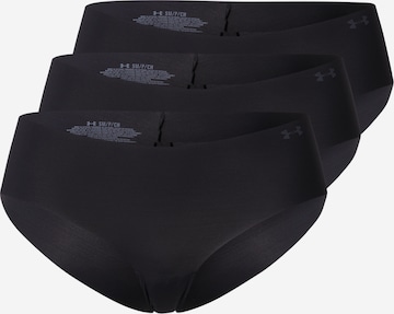 UNDER ARMOUR Athletic Underwear in Black: front