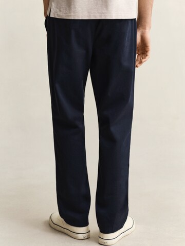 Regular Pantaloni eleganți 'CLASSIC' de la GANT pe albastru