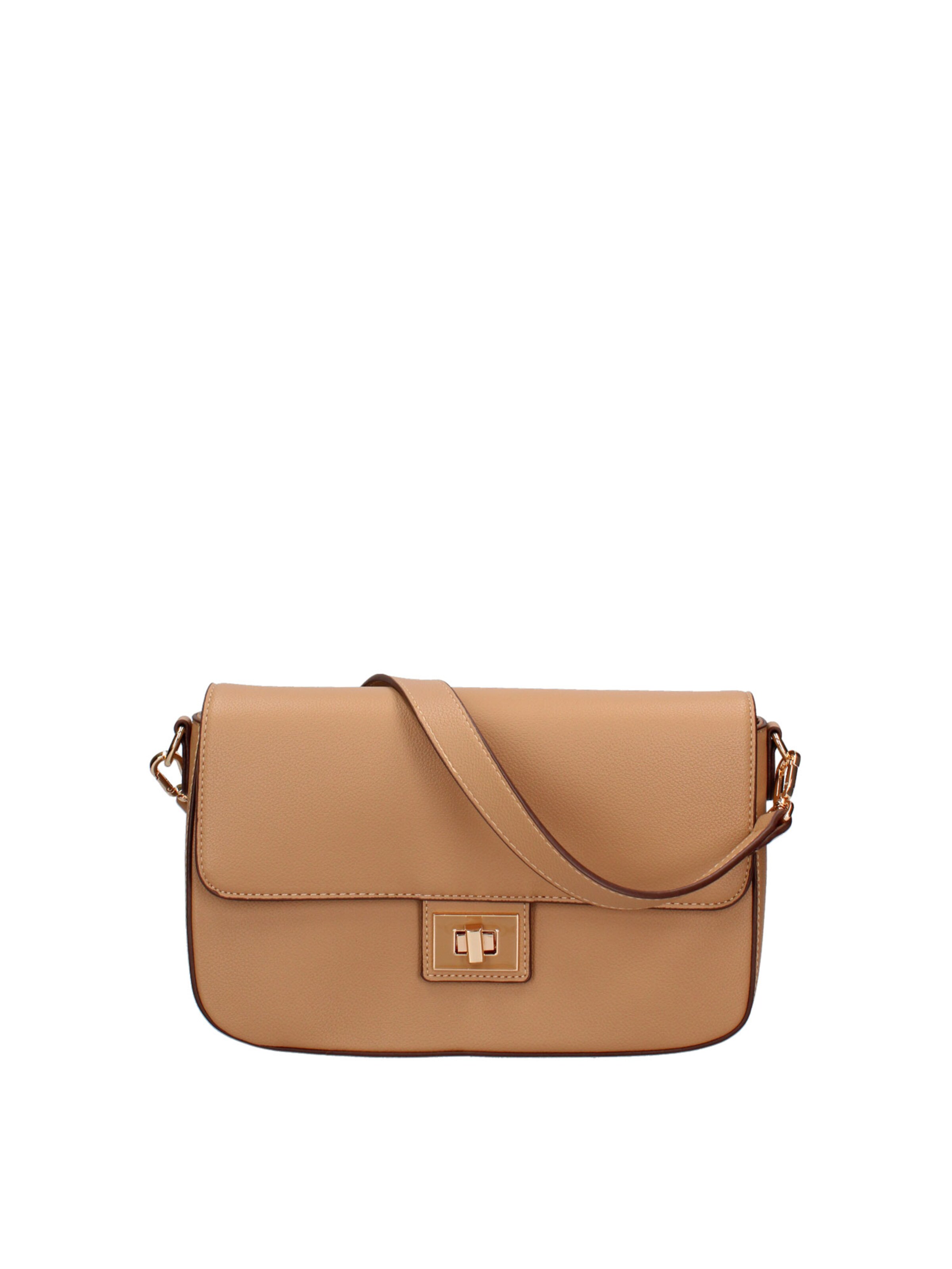 Borsa a spalla 'Borsa a Spalla Donna Amélie Ecopelle - Chiusura Girello' di Diana&Co. in marrone: frontale
