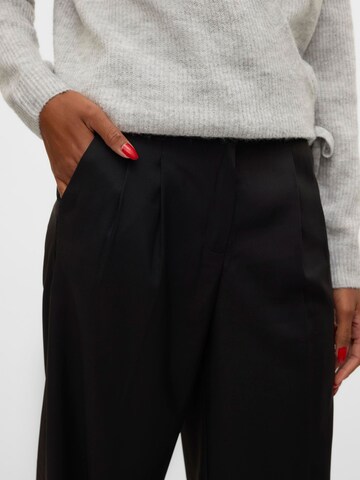 VERO MODA Wide Leg Laskoshousut 'RITA' värissä musta