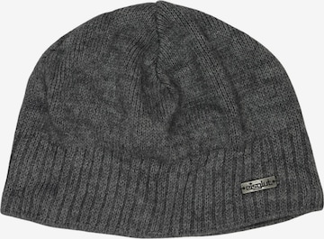 Eisglut Hut oder Mütze XL in Grau: Vorderseite