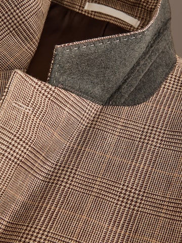 Coupe regular Veste de costume Next en beige