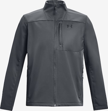 UNDER ARMOUR Athletic Jacket in Grey: front