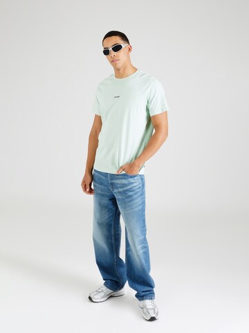 LEVI'S ® - Camisa 'SS Relaxed Baby Tab Tee' em verde