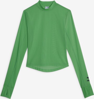 T-shirt 'DARE TO' PUMA en vert : devant